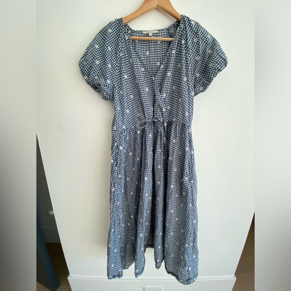 Madewell Gingham Dress